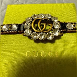 Gucci leather bracelet